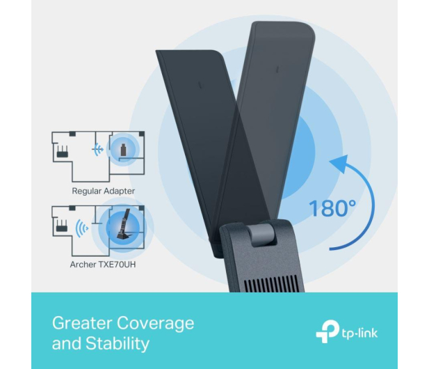 TP-Link Archer TXE70UH (5400Mb/s a/b/g/n/ac/ax) - 1263882 - zdjęcie 6